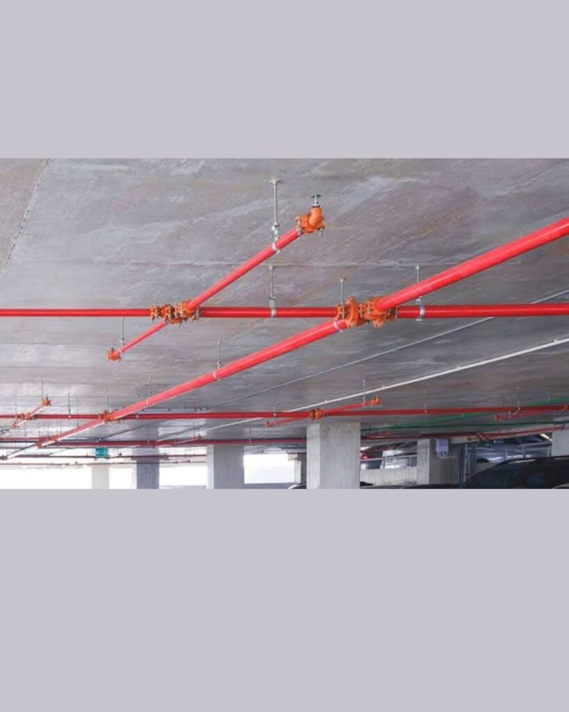 Instalación de rociadores